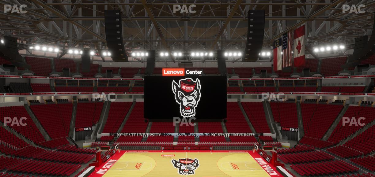 Lenovo Center - Section 204 Seat View