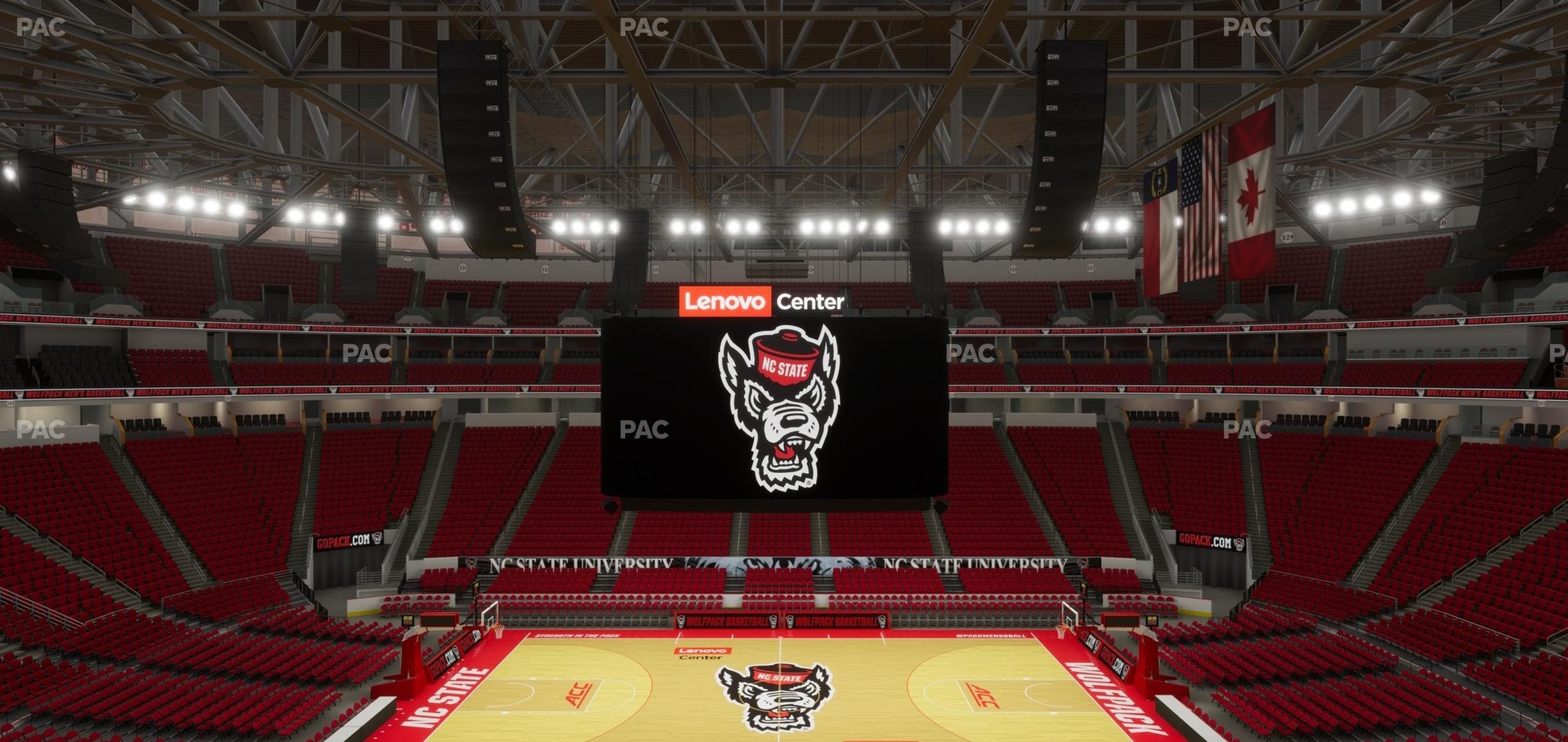 Lenovo Center - Section 204 Seat View