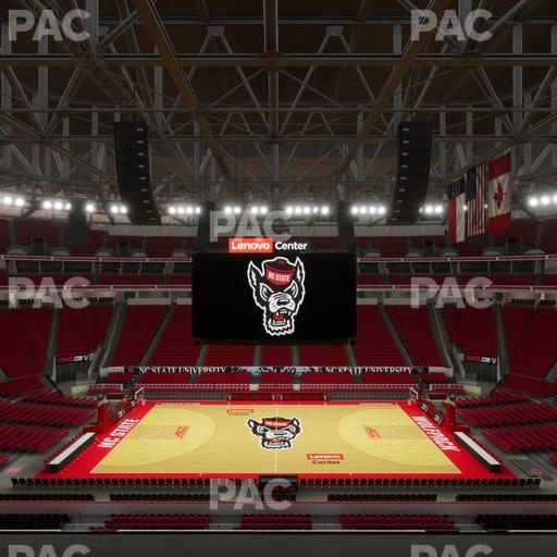 Lenovo Center - Section 204 Seat View