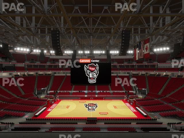 Lenovo Center - Section 204 Seat View