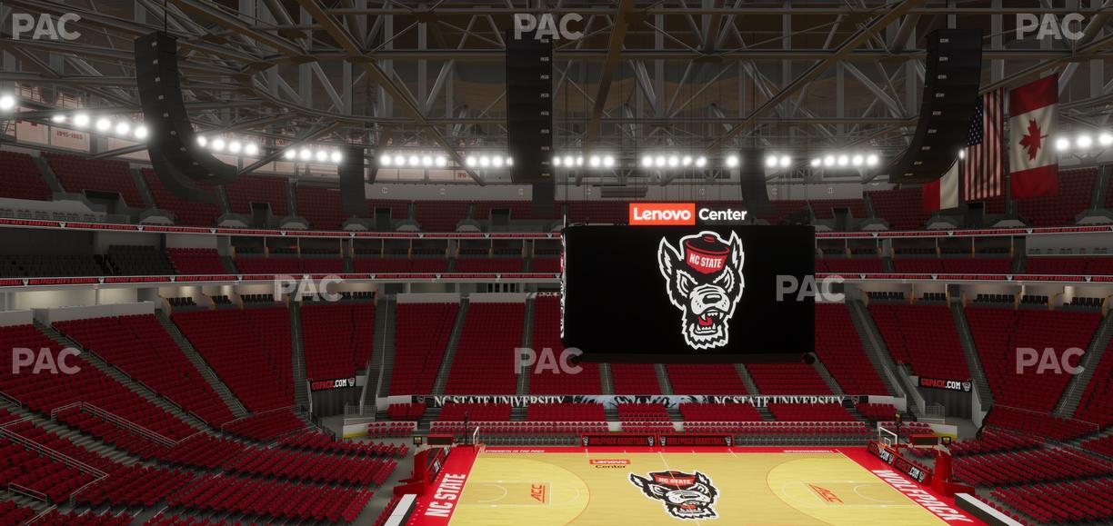 Lenovo Center - Section 205 Seat View