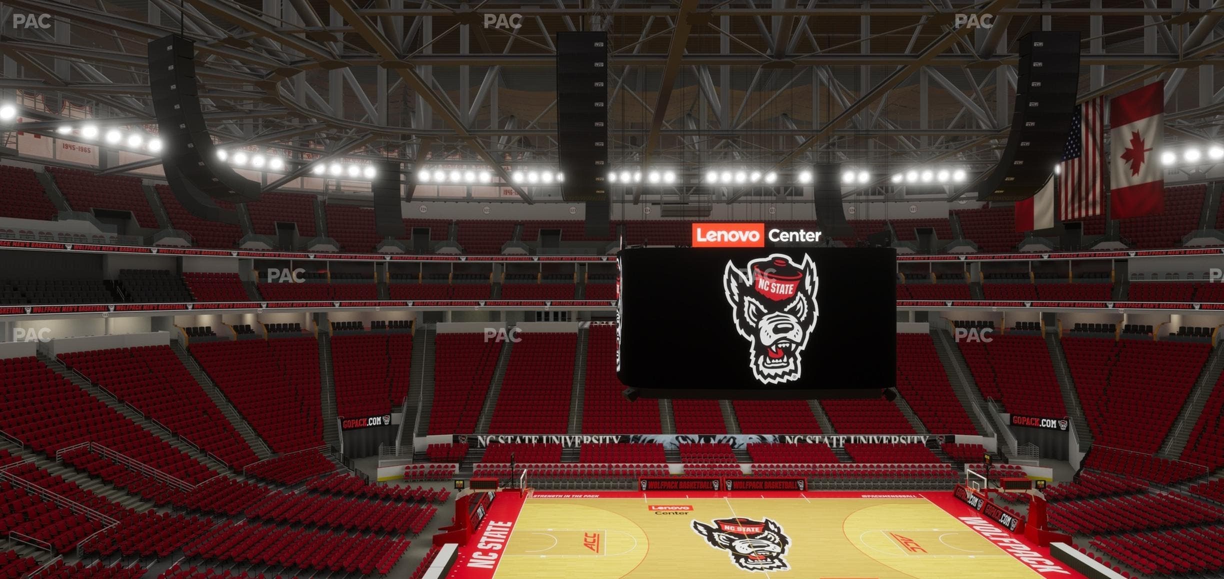 Lenovo Center - Section 205 Seat View