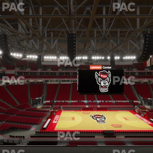 Lenovo Center - Section 205 Seat View