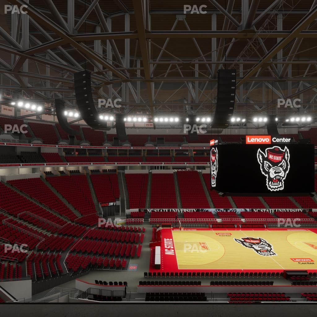 Lenovo Center - Section 206 Seat View
