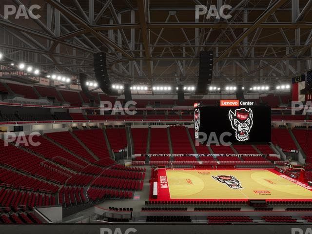 Lenovo Center - Section 206 Seat View