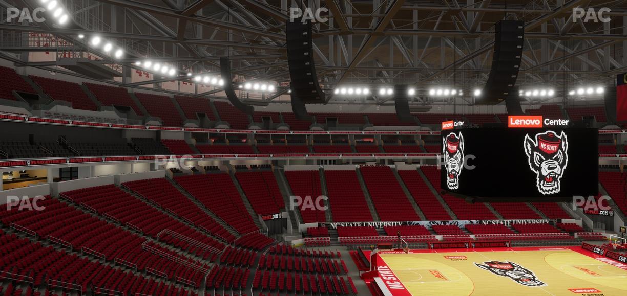 Lenovo Center - Section 207 Seat View