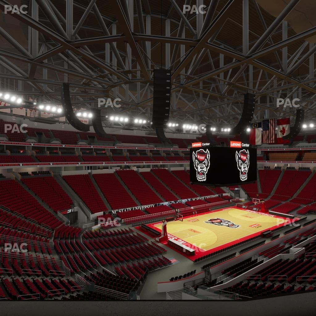 Lenovo Center - Section 208 Seat View