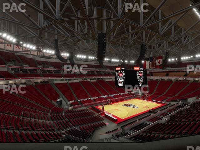 Lenovo Center - Section 208 Seat View