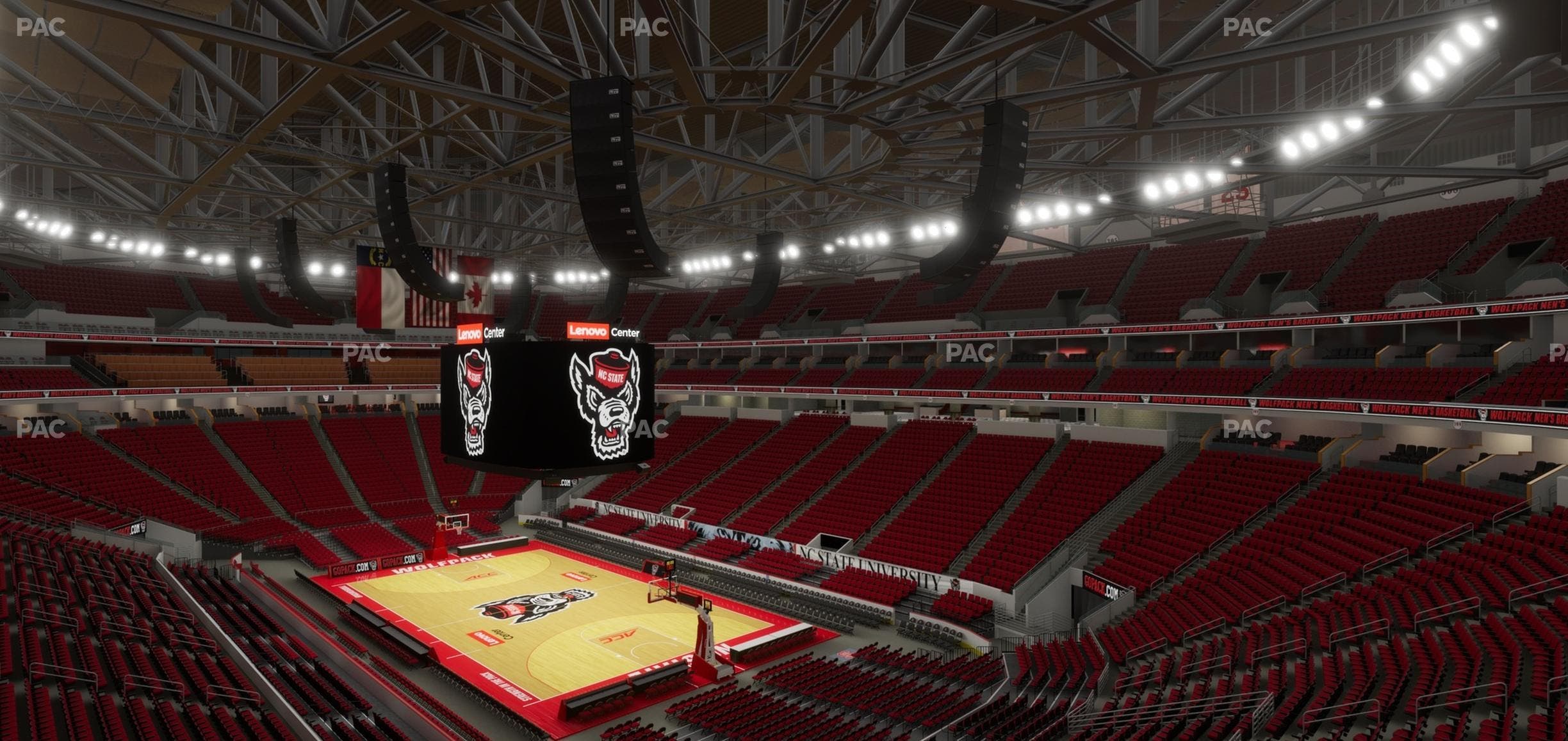 Lenovo Center - Section 215 Seat View