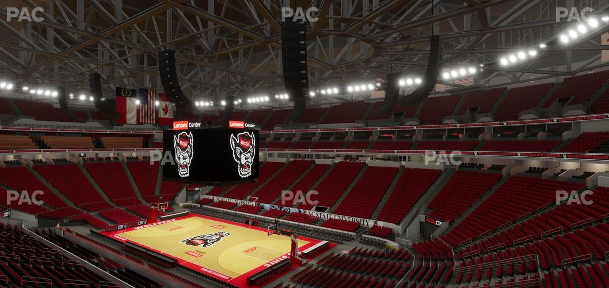 Lenovo Center - Section 216 Seat View