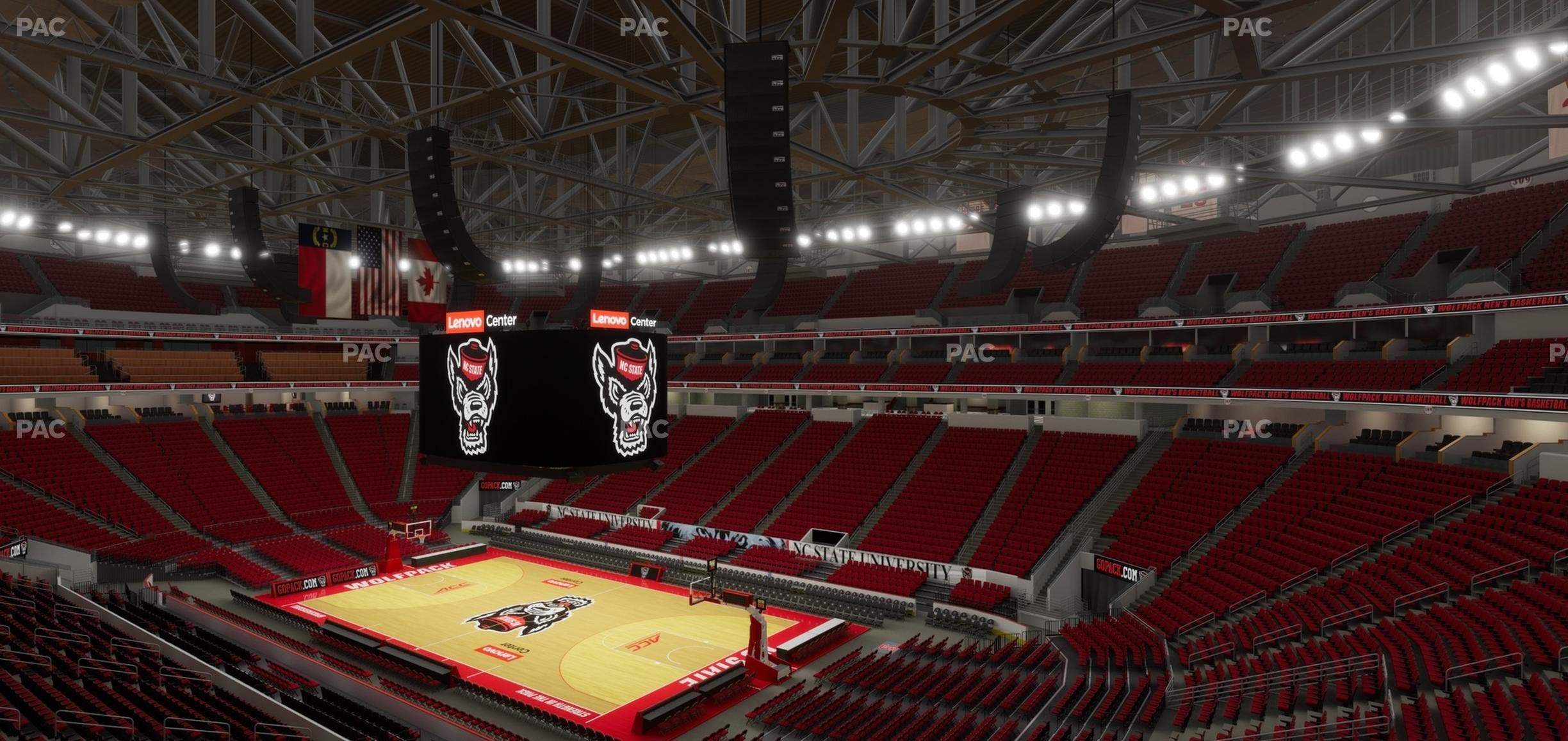 Lenovo Center - Section 216 Seat View