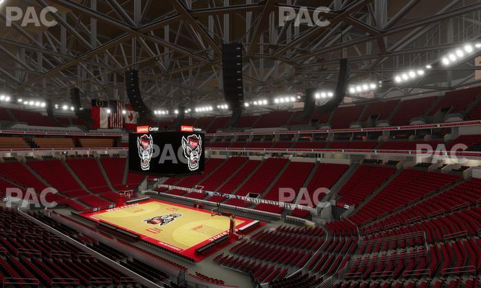 Lenovo Center - Section 216 Seat View