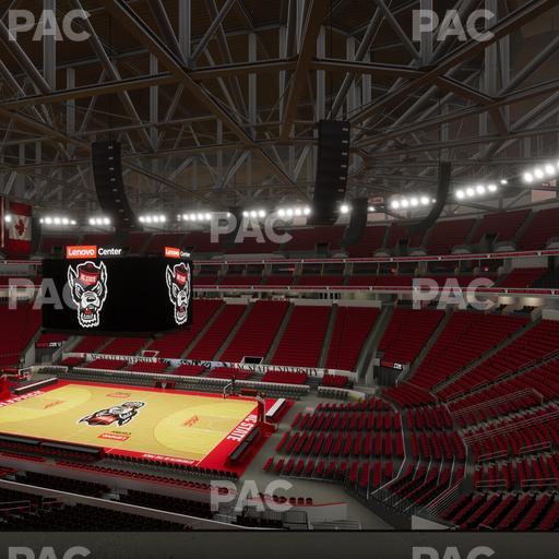 Lenovo Center - Section 217 Seat View