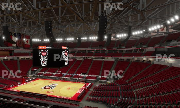 Lenovo Center - Section 217 Seat View