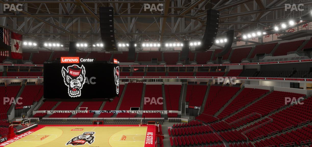 Lenovo Center - Section 218 Seat View