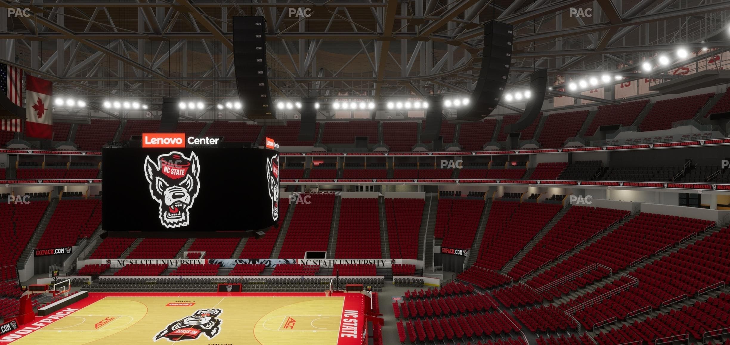 Lenovo Center - Section 218 Seat View