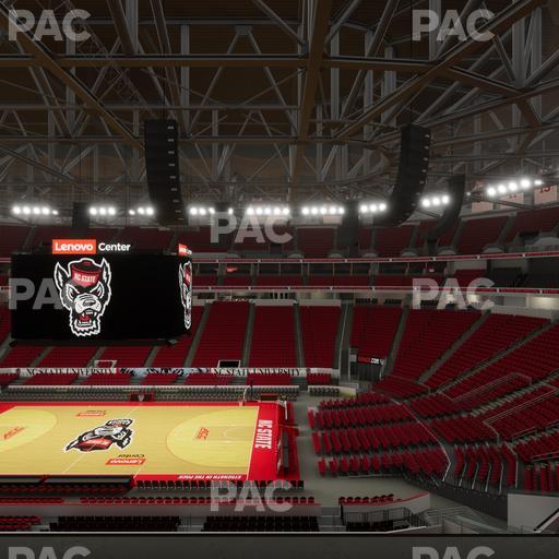 Lenovo Center - Section 218 Seat View