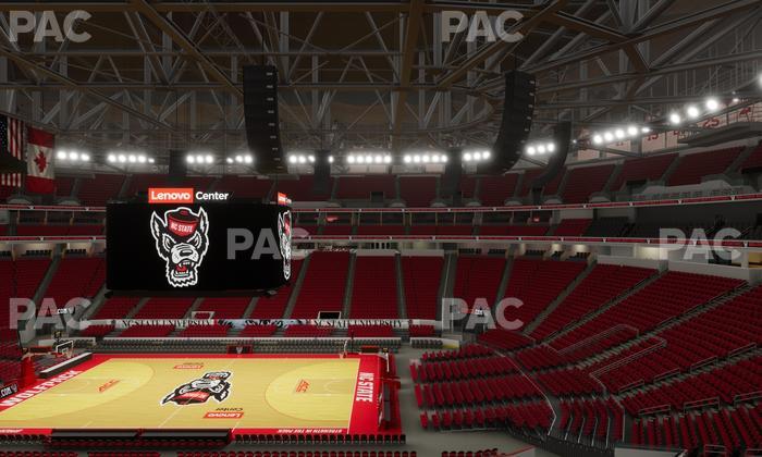 Lenovo Center - Section 218 Seat View