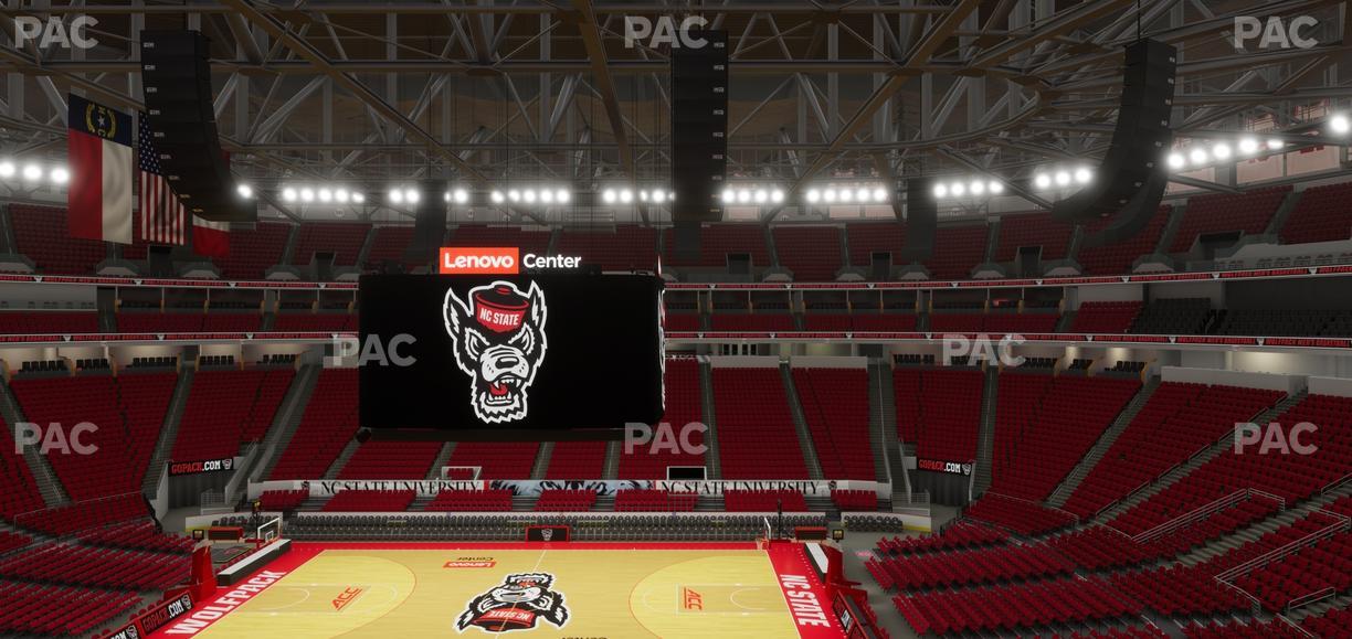 Lenovo Center - Section 219 Seat View