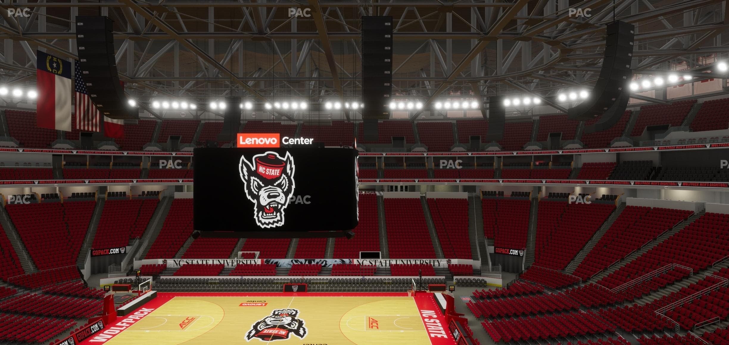 Lenovo Center - Section 219 Seat View