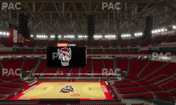 Lenovo Center - Section 219 Seat View