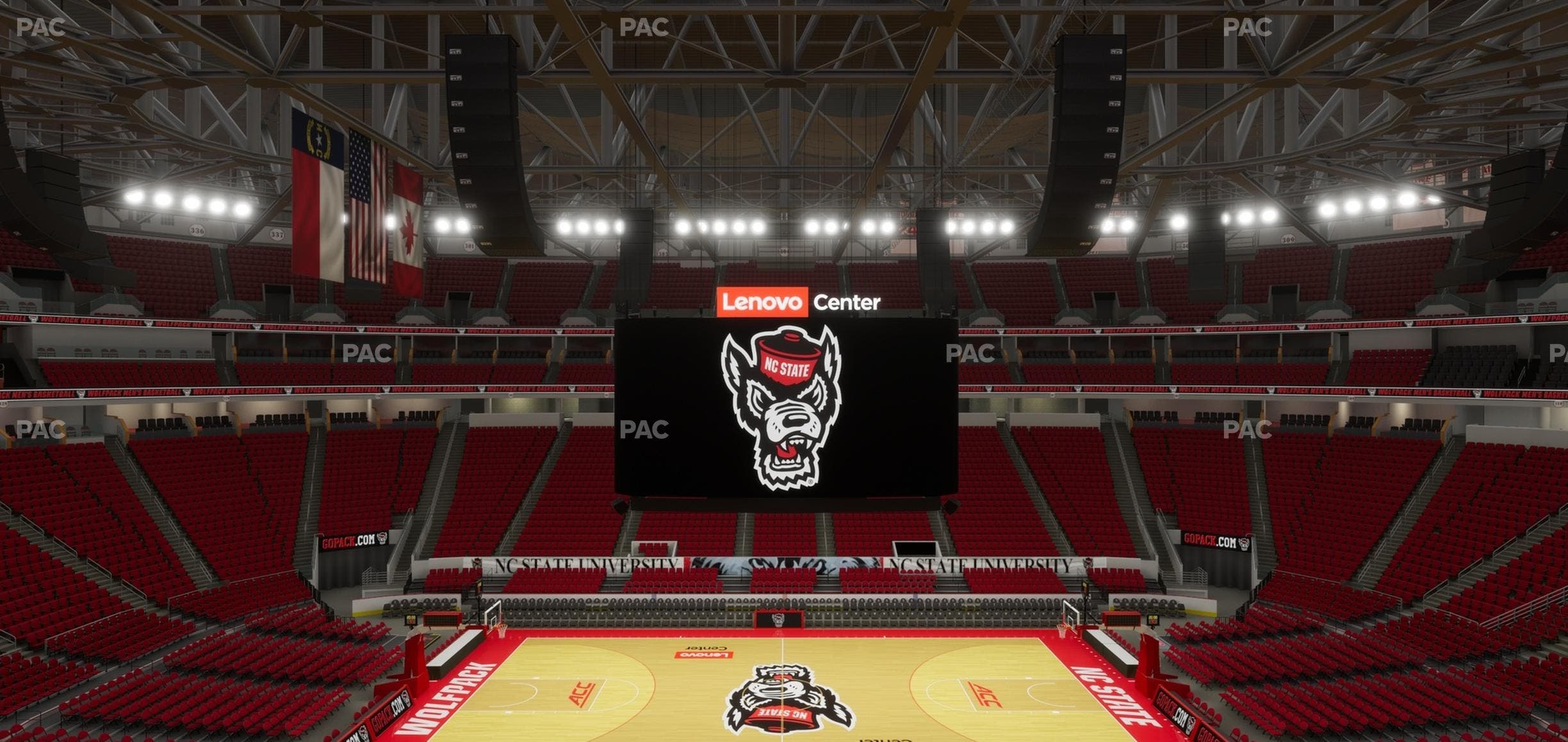 Lenovo Center - Section 220 Seat View