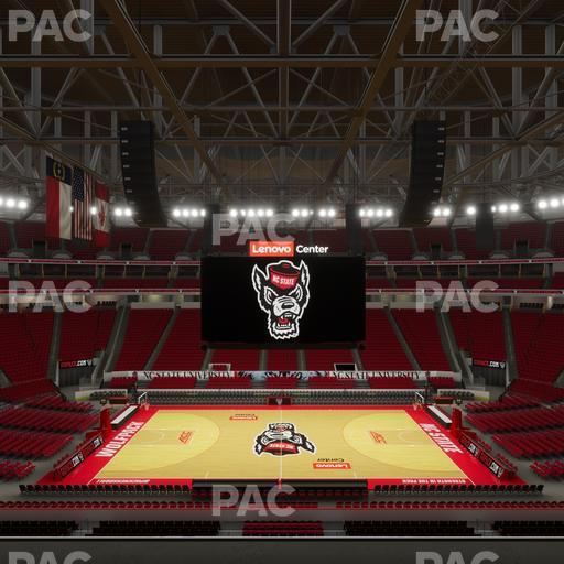 Lenovo Center - Section 220 Seat View