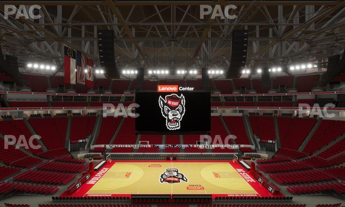 Lenovo Center - Section 220 Seat View