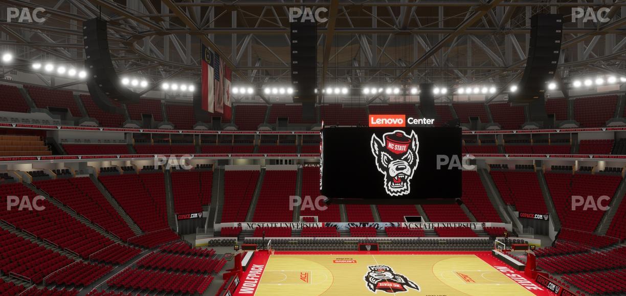 Lenovo Center - Section 221 Seat View