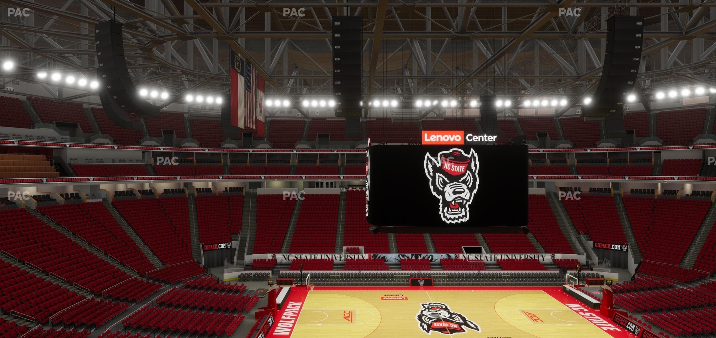 Lenovo Center - Section 221 Seat View