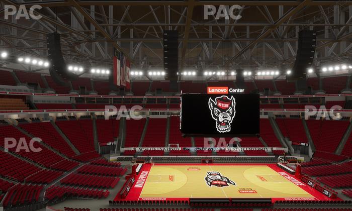 Lenovo Center - Section 221 Seat View