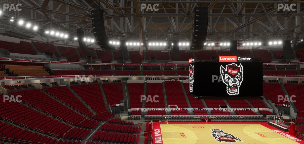 Lenovo Center - Section 222 Seat View