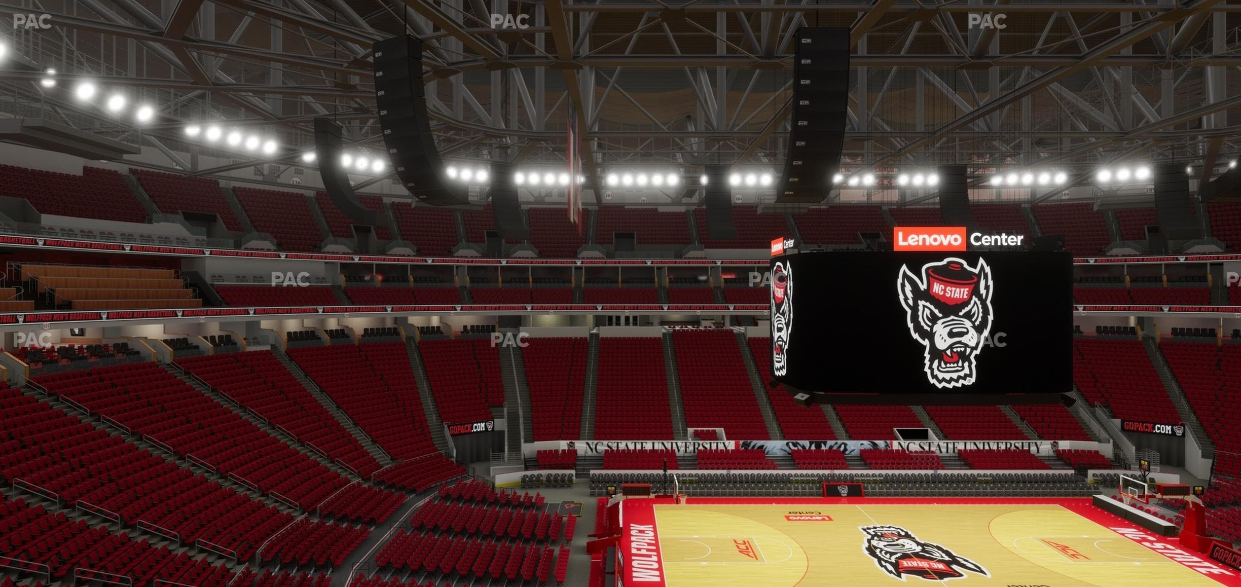 Lenovo Center - Section 222 Seat View