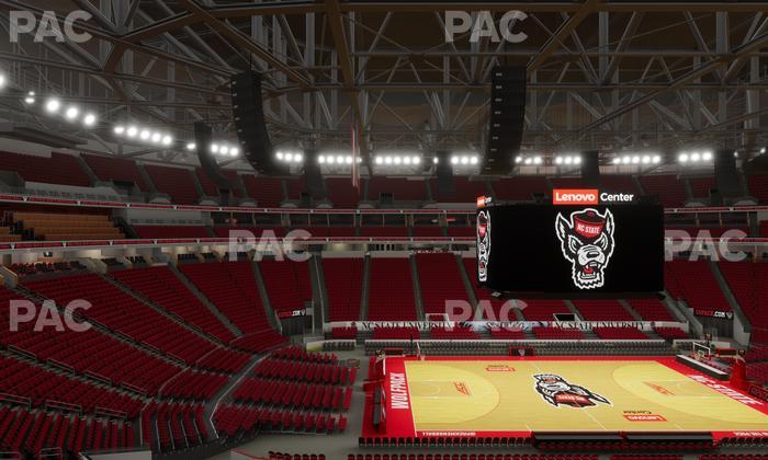 Lenovo Center - Section 222 Seat View