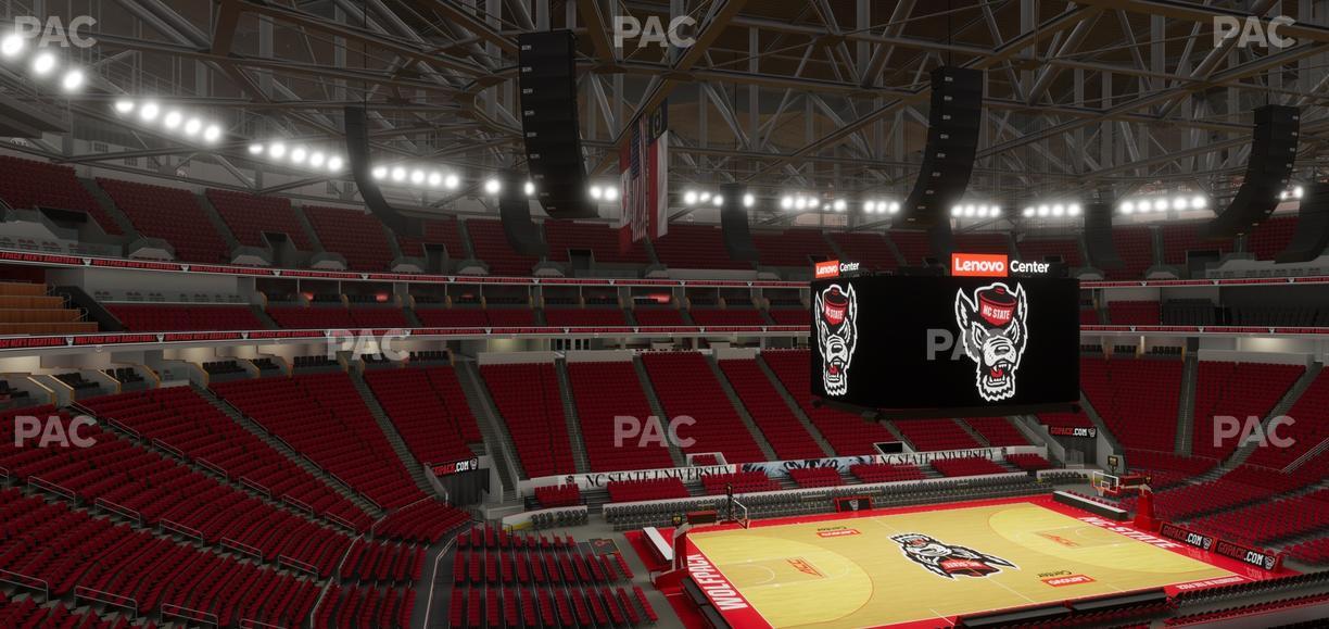 Lenovo Center - Section 223 Seat View