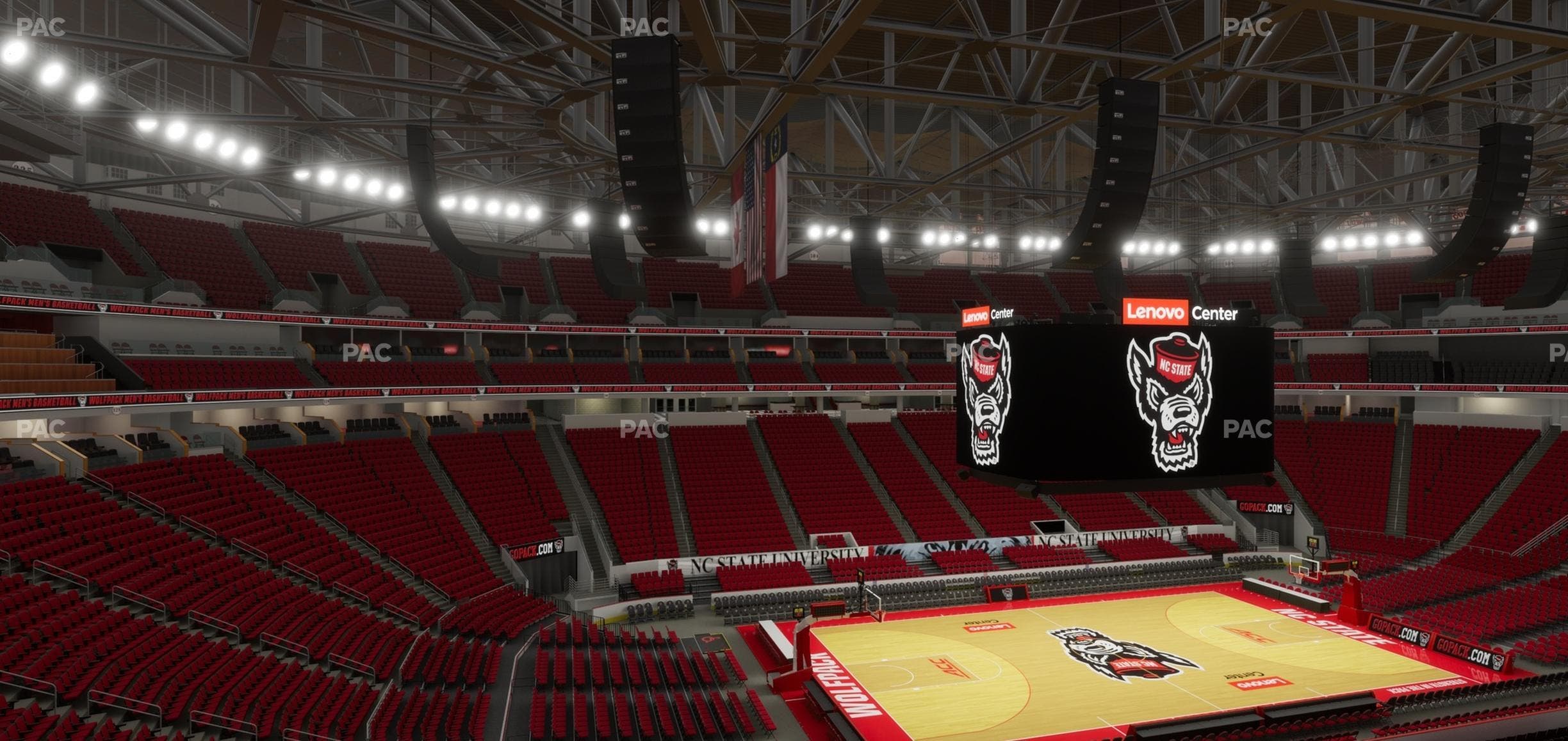Lenovo Center - Section 223 Seat View