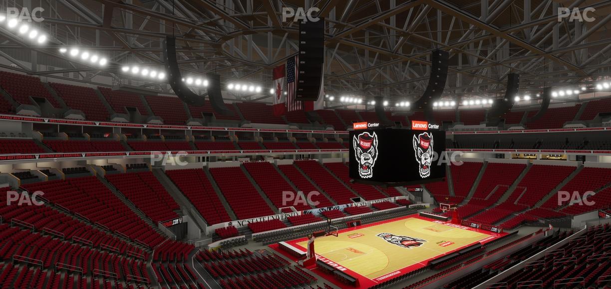 Lenovo Center - Section 224 Seat View