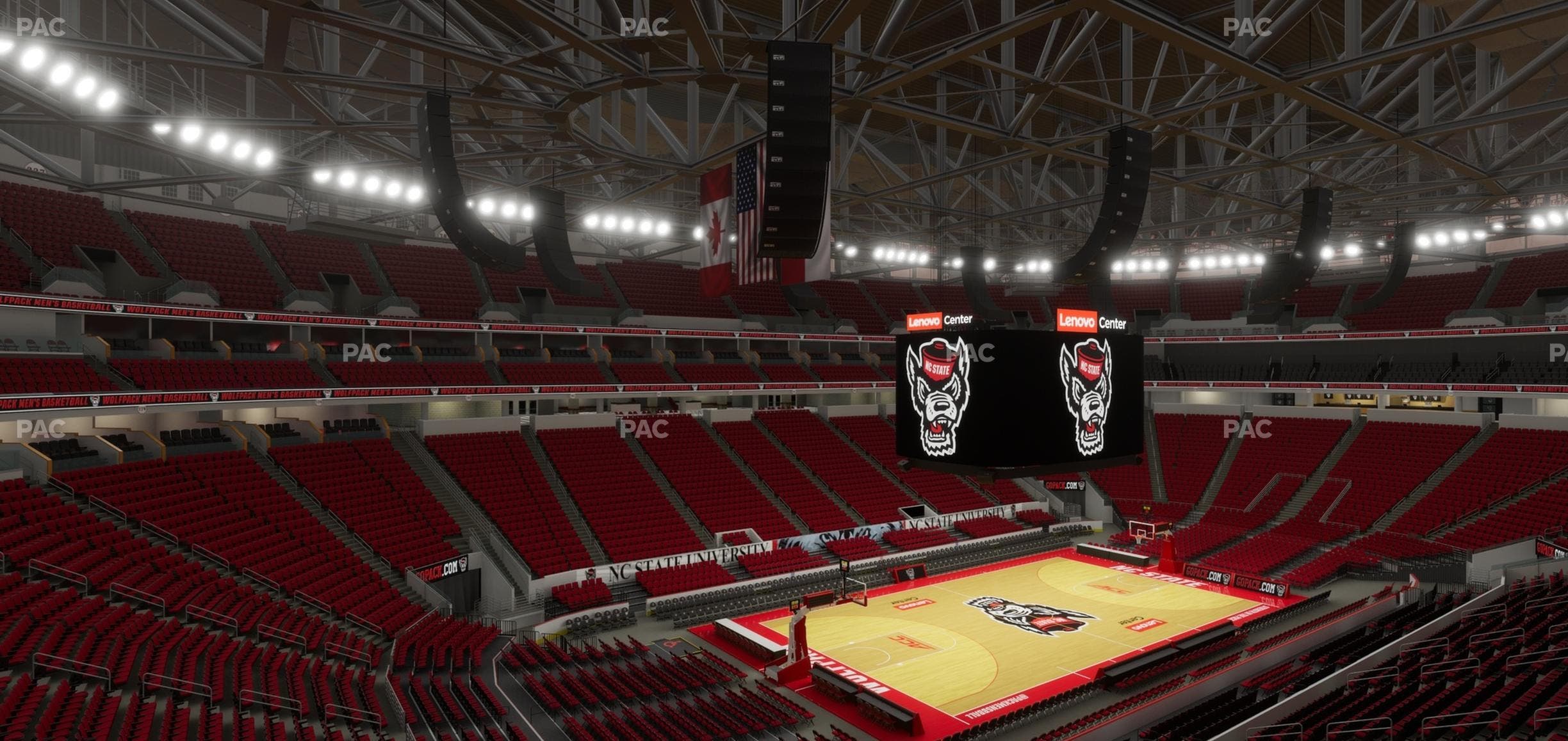 Lenovo Center - Section 224 Seat View