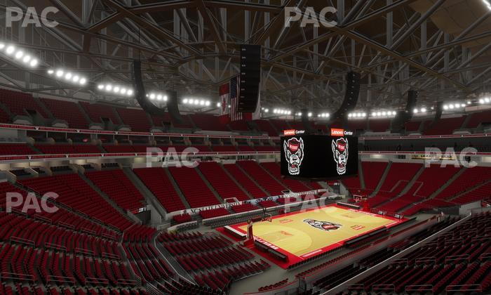 Lenovo Center - Section 224 Seat View