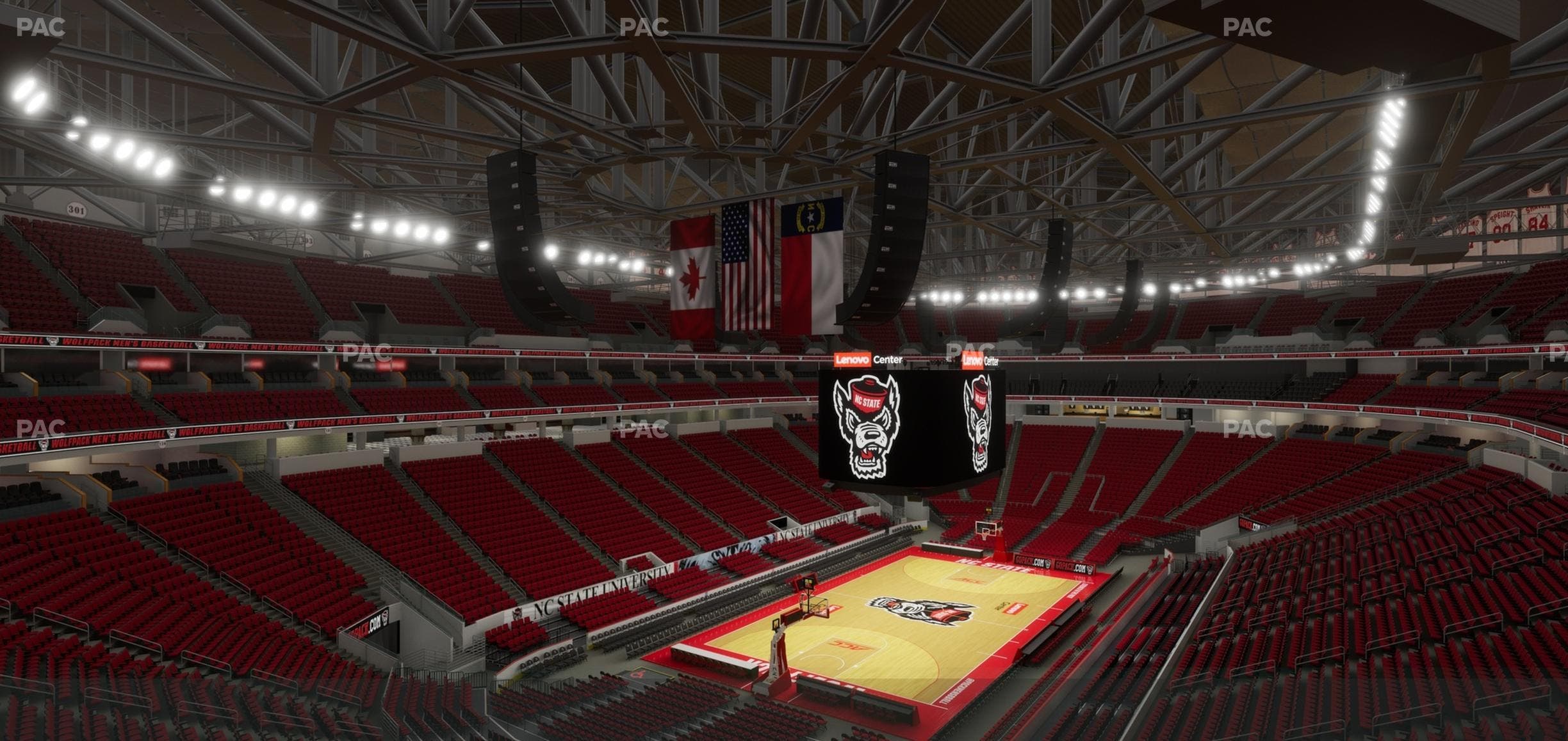 Lenovo Center - Section 225 Seat View