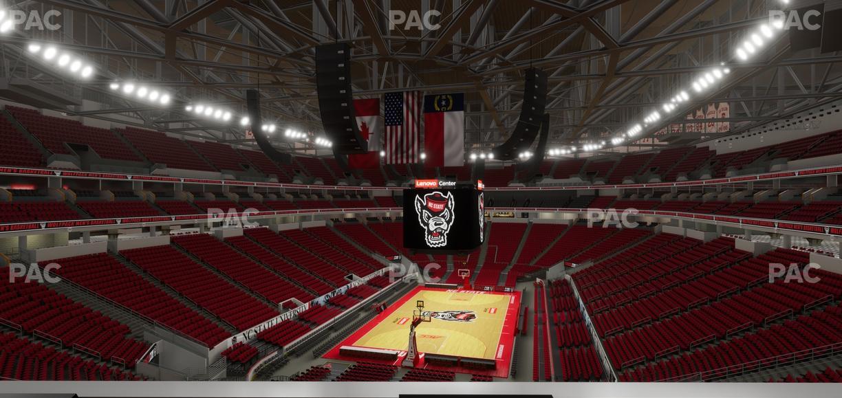 Lenovo Center - Section 226 Seat View