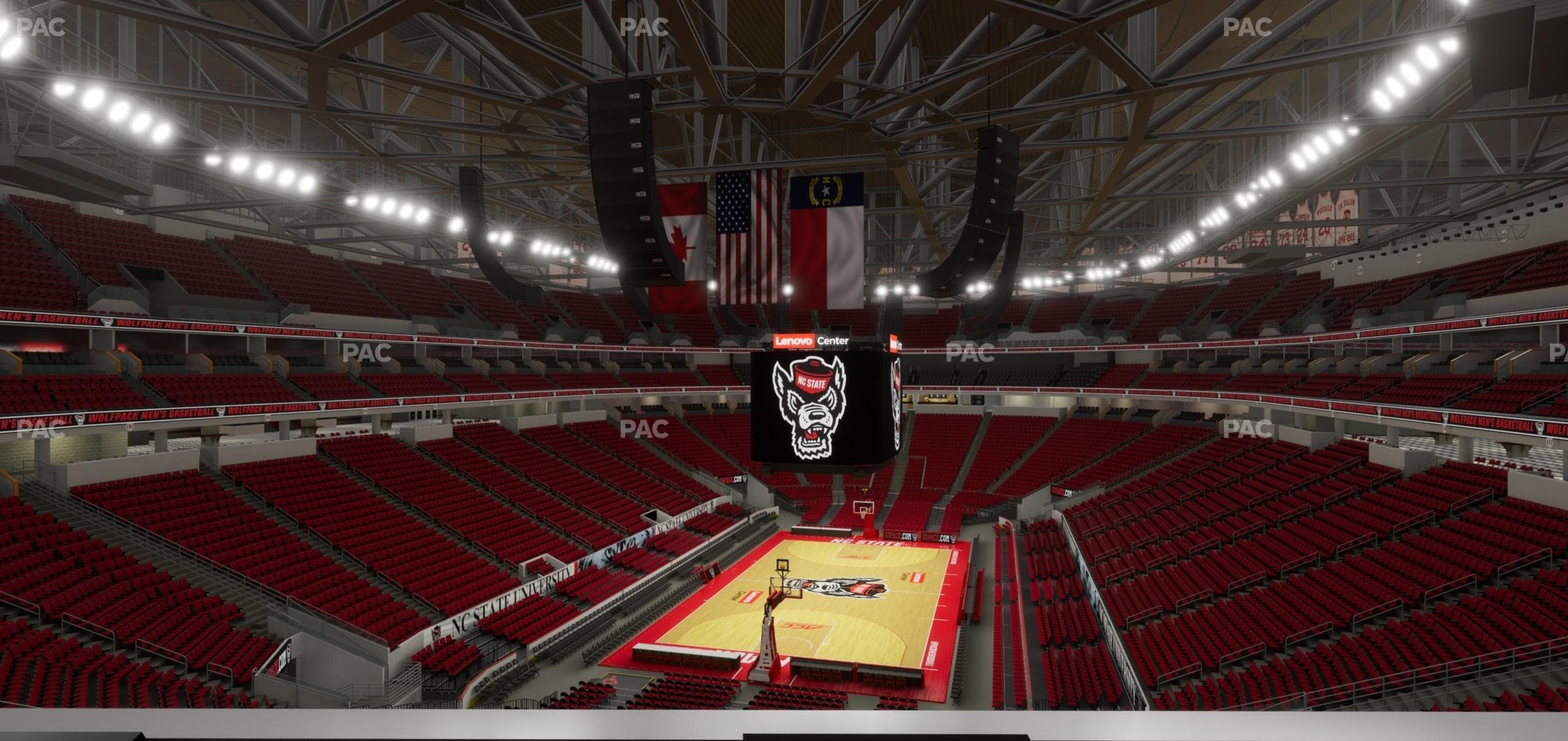 Lenovo Center - Section 226 Seat View