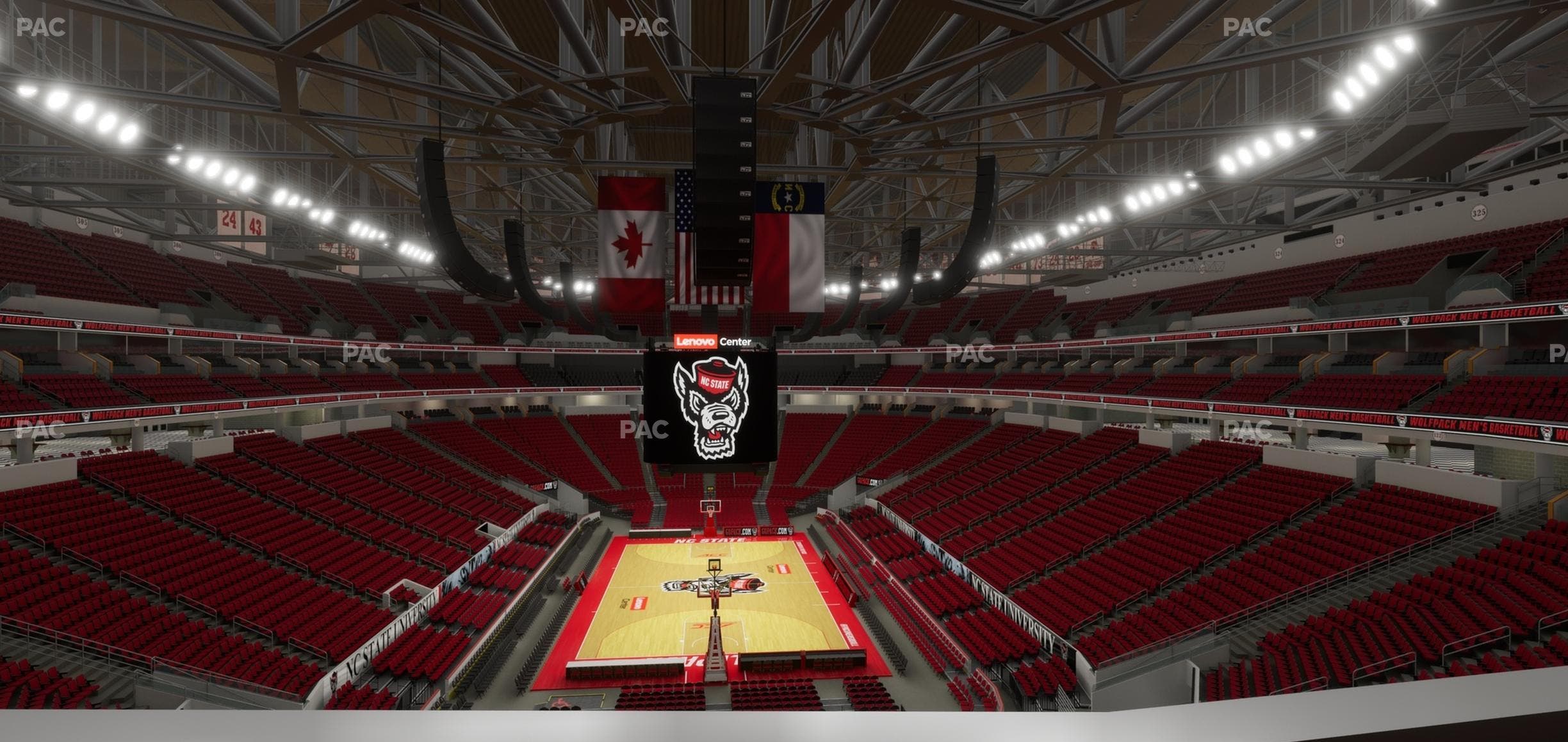 Lenovo Center - Section 227 Seat View