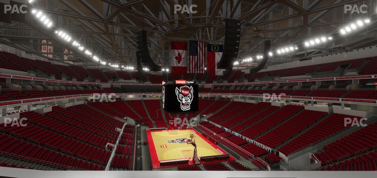 Lenovo Center - Section 228 Seat View