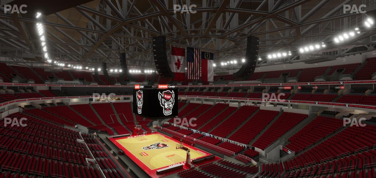 Lenovo Center - Section 229 Seat View