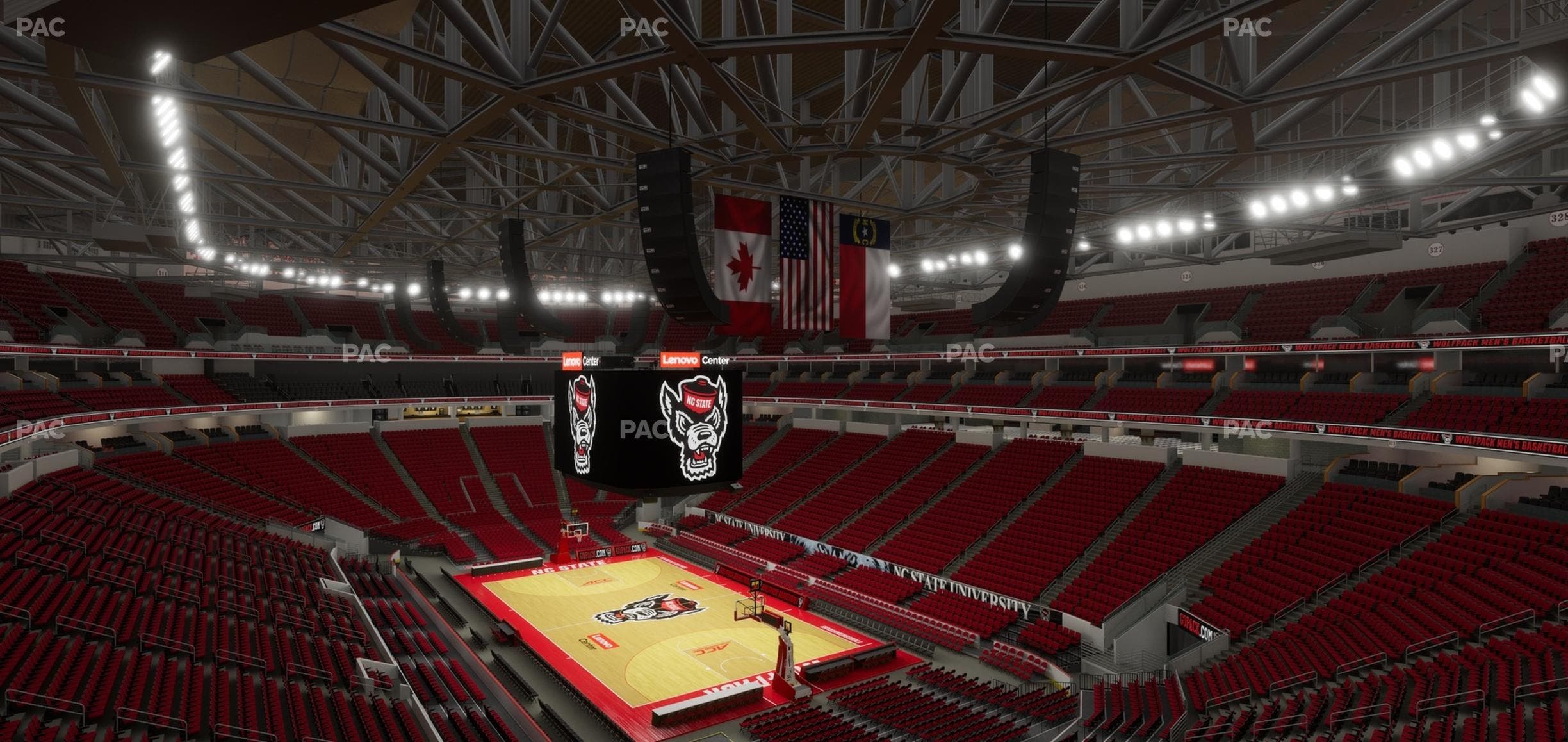 Lenovo Center - Section 229 Seat View