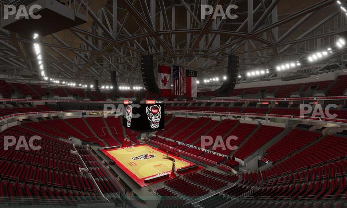 Lenovo Center - Section 229 Seat View