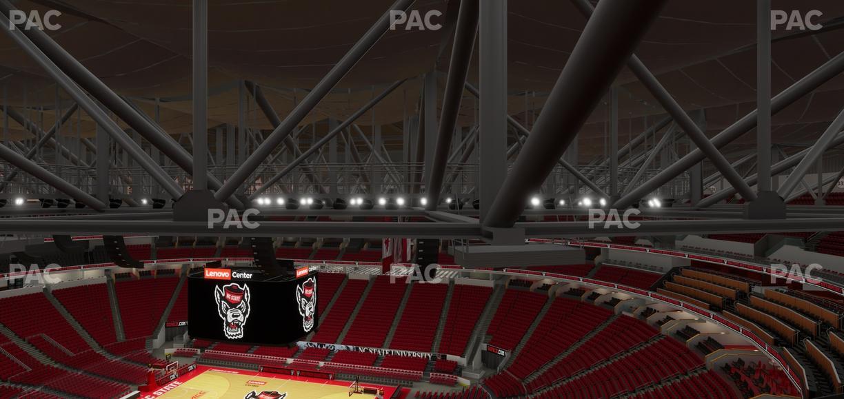 Lenovo Center - Section 301 Seat View