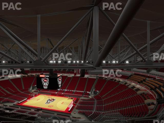 Lenovo Center - Section 301 Seat View