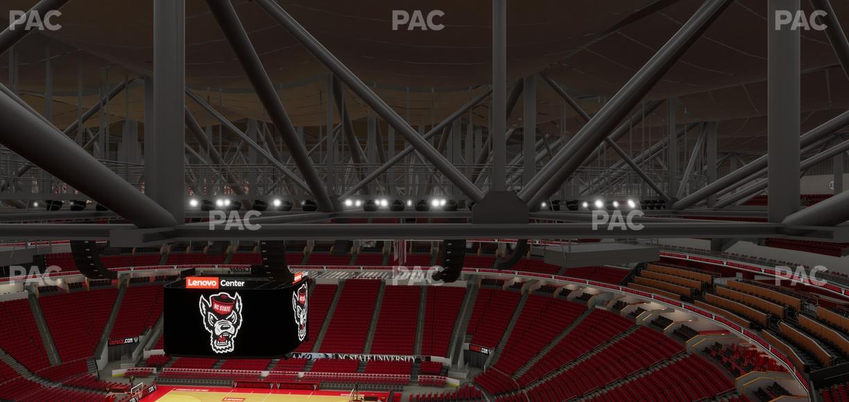 Lenovo Center - Section 302 Seat View